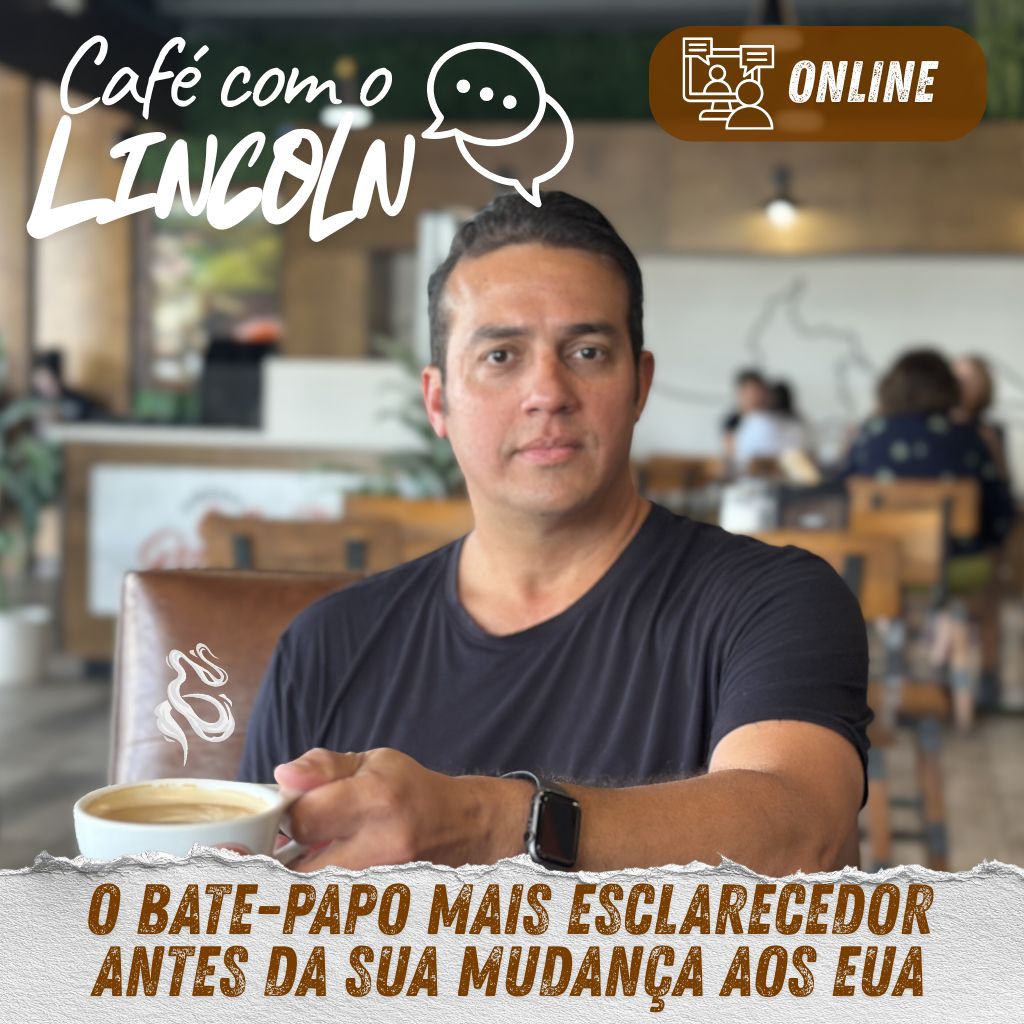Café com o Lincoln - Online